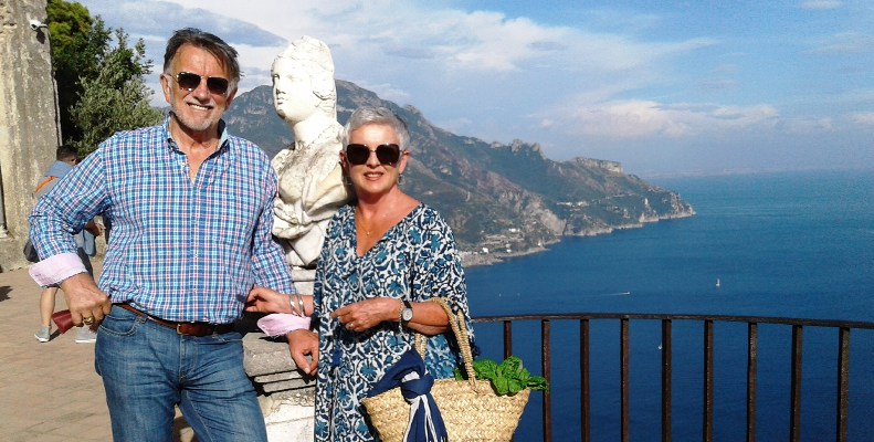 Travel Italy hosts Susan and John