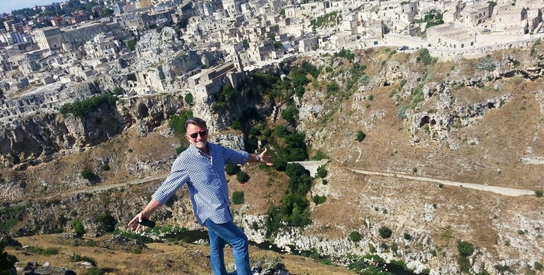 Matera from a distance